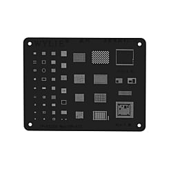 Wylie CPU BGA Reballing Stencil for iPhone XS / XS Max / XR (Black) (Not Returnable)