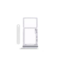 Micro SD Sim Card Tray (SILVER) for Tab S9 FE 10.9" (2023) (X510 / X516B) / Tab S9 FE Plus (X610 / X616B / 2023)