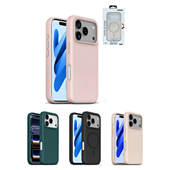 xBase by PowerPeak Liquid Silicone Gel/Rubber MagSafe for iPhone 17 Pro (Only Ground Shipping)