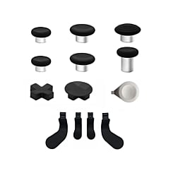 Full Set Trigger Buttons for Xbox One Elite Series 2 Controllers (BLACK) (13 Piece Set)