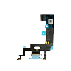 Grab the wholesale deals on the Charging Port Flex Cable for iPhone XR in blue, aftermarket.