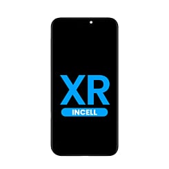 Order the LCD Assembly with Steel Plate for iPhone XR, aftermarket Incell QV6.