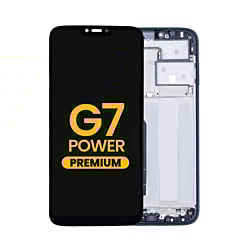 LCD Assembly with Frame for Motorola G7 Power (XT1955 / 157MM Size / 32GB) (US Version) (Premium)