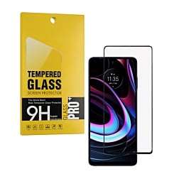 Anti-Scratch Edge to Edge Black Rim Coverage for Moto Edge 5G 2021 (XT2141 / 2021) / Edge S30 / G200 5G (2.5D / 1 Piece)