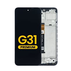 OLED Assembly with Frame for Moto G31 (XT2173) (Premium)