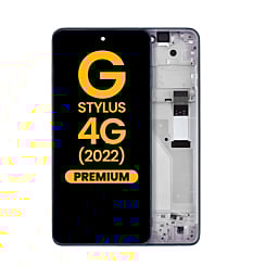 LCD Assembly with Frame for Motorola Moto G Stylus 4G (XT2211 / 2022) (TWILIGHT BLUE) (Premium)