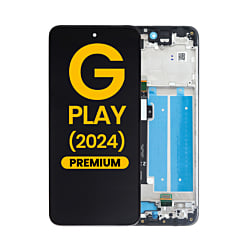 LCD Assembly with Frame for Moto G Play (XT2413-2 / 2024) (Premium)
