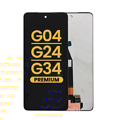 LCD Assembly without Frame for Motorola Moto G04 (XT2421 / 2024) / Moto G24 (XT2423 / 2024) / Moto G34 (XT2363-2) (Premium)