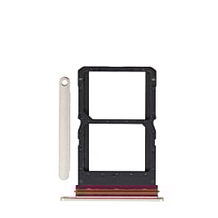 Dual Sim Card Tray For Motorola Razr / Razr 50 (XT2453 / 2024) (BEACH SAND)