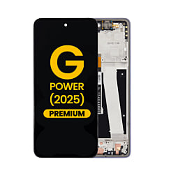 LCD Assembly with Frame for Motorola Moto G Power 5G (XT2515-1 / 2025) (SLATE GRAY) (Premium)