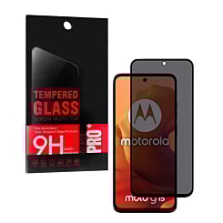 Privacy Tempered Glass for Motorola Moto G15 (XT2521-3 /2025) / G15 Power (XT2521-5 /2025) / G 5G 2025 (XT2513-6) / G05 (XT2523 / 2025) (2.5D / 1 Piece)