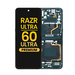 Main OLED Assembly with Frame for Motorola Razr Ultra / Razr 60 Ultra (XT2551 / 2025) (SCARAB) (Premium)