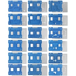 XinZhiZao AR 19-in-1 Middle Layer BGA Reballing Stencil Platform Set for Galaxy S20 to S25 Ultra (Only Ground Shipping)