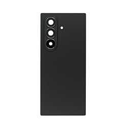 Back Glass with Adhesive and Back Camera Lens for Galaxy Z Fold 7 (NO LOGO) (JETBLACK)