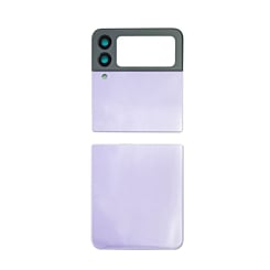 Back Glass for Galaxy Z Flip 3 F711 (2 Piece Set) (NO LOGO) (LAVENDER)