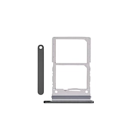 Dual Sim Card Tray for Galaxy Z Flip 6 (CRAFTED BLACK)