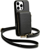 xBase by PowerPeak - Crossbody Zipper Purse for iPhone 14 Pro Max - (BLACK) (Only Ground Shipping)
