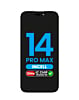 Purchase the LCD Assembly for iPhone 14 Pro Max, aftermarket Incell QV6, 90Hz, IC transfer eligible.
