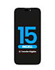 LCD Assembly for iPhone 15 (Aftermarket Incell / QV6) (IC Transfer Eligible)