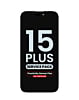 Purchase the OLED assembly with proximity sensor flex pre-installed for iPhone 15 Plus — service pack.