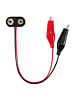 Grab the wholesale deals on the 9V battery snap with alligator clip connection wires, pack of 3.