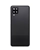 Shop the Back Glass with Camera Lens and Adhesive for Galaxy A12 A125 2020 No Logo in black.
