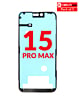 Buy the metal frame, pack of 5, for iPhone 15 Pro Max, G Plus OCA Pro.