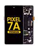 OLED Assembly with Frame for Google Pixel 7A (CHARCOAL) (Premium)