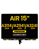 LCD Display Only for Macbook Air 15" (A3114 / 2024) / (A2941 / Mid 2023) / (A3241 / 2025)
