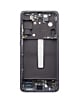 OLED Assembly with Frame for Galaxy S21 FE (G990) (GRAPHITE) (Premium)