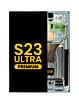 Stock up on the OLED assembly with frame for Galaxy S23 Ultra S918 in sky blue. Premium quality.