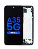 Purchase the LCD Assembly with Frame for Galaxy A35 5G A356 2024 in Navy, Aftermarket Incell.