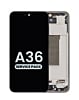 OLED Assembly with Frame for Galaxy A36 5G (A366 / 2025) (BLACK) (Service Pack)