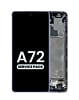 Order the Awesome Violet OLED assembly with frame, service pack, for the Galaxy A72 2021 model A725.