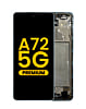 Shop the premium Awesome Blue OLED assembly with frame for the Galaxy A72 5G 2021 model A726.