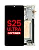 Buy the OLED Assembly with Frame for Galaxy S25 Ultra, model S938, in titanium pinkgold, aftermarket OLED.