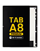 LCD Assembly without Frame for Galaxy Tab A8 10.5" (2021) (X200) (BLACK) (WiFi Version) (Premium)