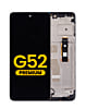 OLED Assembly with Frame for Motorola Moto G52 (XT2221-1 / 2022) (Premium)