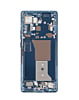 OLED Assembly with Frame for Motorola Edge X40 5G (XT2301-5 / 2023) / Edge Plus (XT2301-1 / 2023) / Edge 40 Pro (XT2301-4 / 2023) (LUNAR BLUE) (Premium)