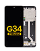 LCD Assembly with Frame for Motorola Moto G34 (XT2363-2) (Premium)