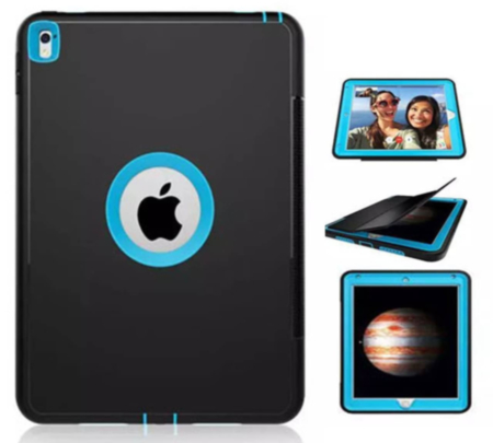 Full Body Protective Case - LIGHT BLUE for iPad Pro 12.9 (1st / 2nd) (Only Ground Shipping)