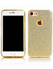 Shiny Film Material Innovation TPU Case - GOLD for iPhone 8P / 7P (Only Ground Shipping)