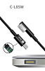 QianLi Adaptive Fast Charging Cable C-Type to L Shape Connector (1M) (Not Returnable)