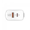 LDNIO A2421C QC3.0+PD USB A+C Wall Charger with USB A-C Cable (22W) (3ft) (Only Ground Shipping)