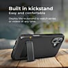 xBase by PowerPeak -  Duraclip Series Combo Case MagSafe Belt Clip Holster - BLACK for iPhone 16 (Only Ground Shipping)