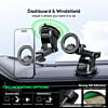 Esoulk 3009 Car Dashboard Magnetic Bracket Mount (BLACK) (Only Ground Shipping)