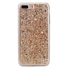 Confetti Slim TPU Protective Case - GOLD for iPhone 6S / 6G (Only Ground Shipping)