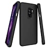 Galaxy S9 Shock Absorption Protective Dual Layer Case- BLACK (Only Ground Shipping)