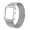 iWatch 44mm One Piece Milanese Stainless Steel Band - SILVER (Only Ground Shipping)