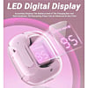 Mini Clear Sport Earbuds - ROSE PINK (Only Ground Shipping)